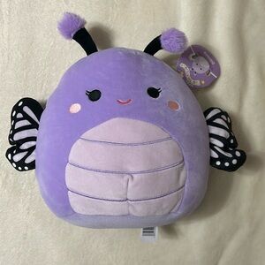 Purple original squishmallow butterfly